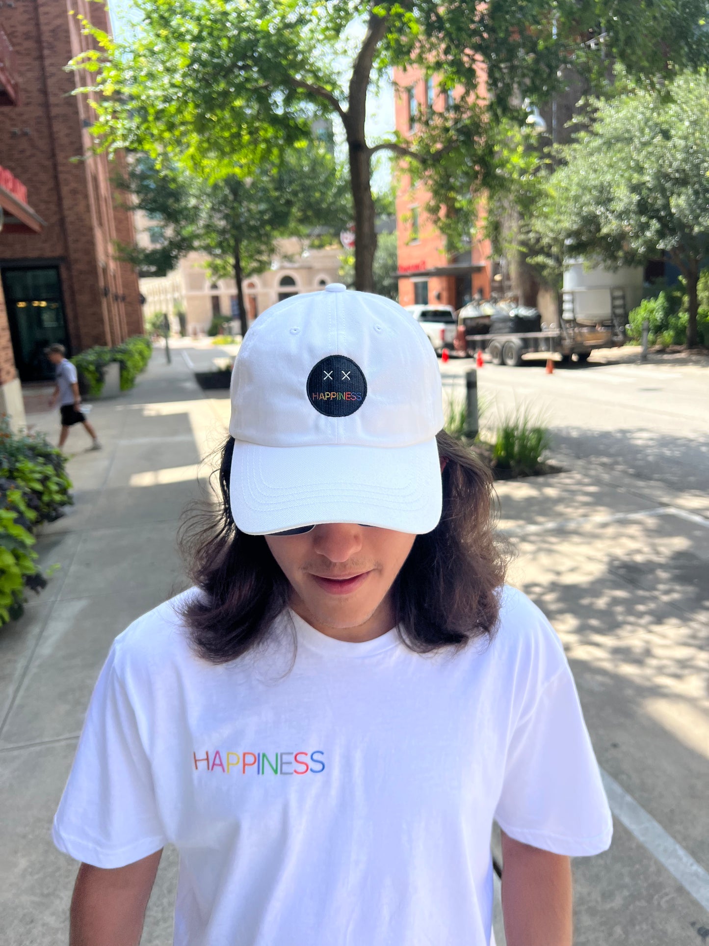 HAPPINESS Embroidered Hat