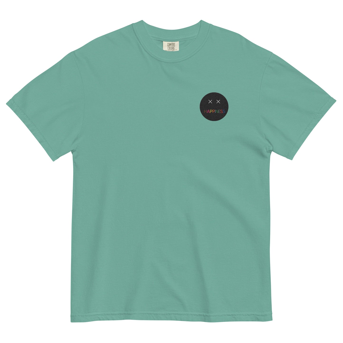 HAPPINESS Embroidered T-Shirt