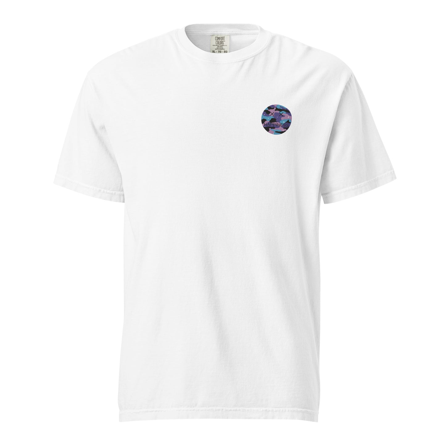 HAPPINESS Embroidered Space Camo T-Shirt